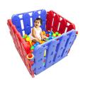 Baby Playpens playground 4 Parts fences With 100 pcs Ball- 36''x36".