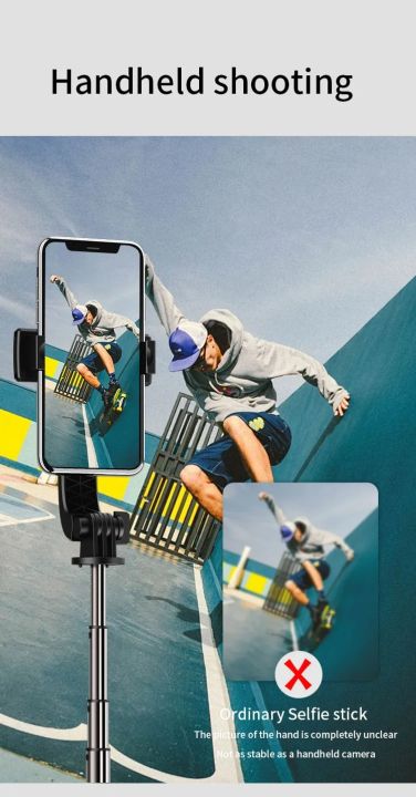 JMARY%20KT-219%206%20Sections%20Extendable%20Selfie%20Stick%20Tripod%20Stand%20with%20Remote%20Control%20-%20Image%202