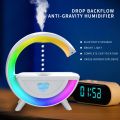 Y13 Anti Gravity Waterfall Bluetooth Speaker with Humidifier. Big G Water Floating Home Decor Light with Speaker. 