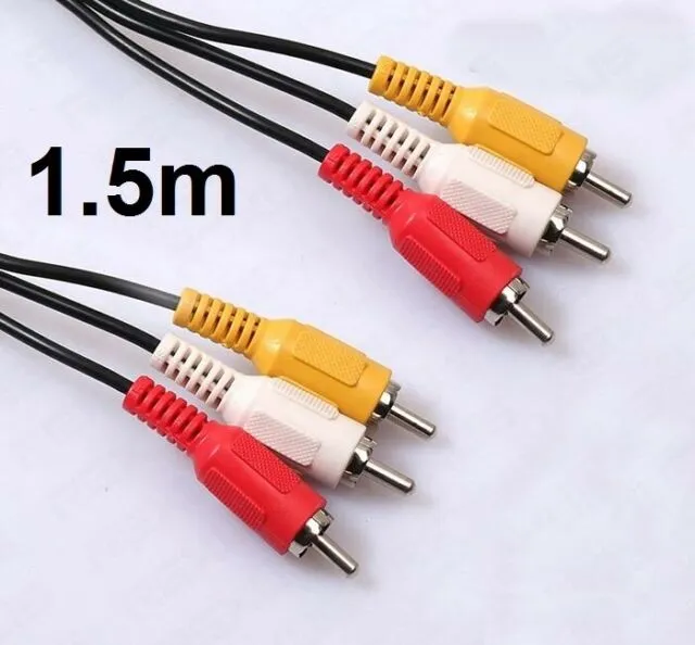1.5m%203%20RCA%20MALE%20to%203%20RCA%20CABLE%20MALE%20PLUG%20AUDIO%20PHONO%20VIDEO%20AV%20DVD%20-%20Image%205