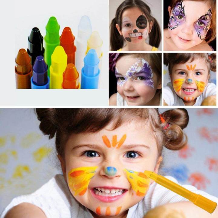 Face%20Paint%20Crayons%20Face%20Painting%20Kits%206/12/24%20Color%20Body%20Paint%20Kids%20Face%20Painting%20Kids%20Makeup%20Non%20Toxic%20Body%20Painting%20Ideal%20for%20Christmas%20Costumes%20Birthday%20Parties%20New%20Year%20-%20Image%208