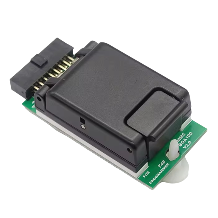 For BGA100 Adapter Socket for EMMC BGA100 Adapter for T48 Programmer V2 ...