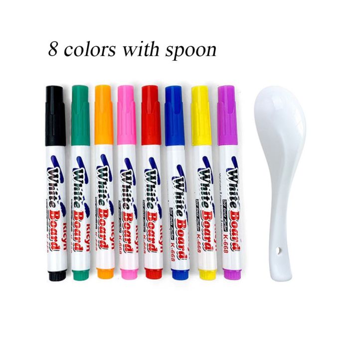 %E3%80%90HOT%20SALE%E3%80%91%208/12%20Colors%20ceramic%20spoon%20Water%20Drawing%20Early%20Education%20Toys%20Colorful%20Mark%20Pen%20Erasable%20Floating%20Pen%20Doodle%20Pen%20Magical%20Water%20Painting%20Pen%20Whiteboard%20Markers%20-%20Image%204