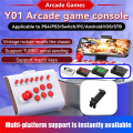 Wireless Arcade Game Console Bluetooth Joystick Controller Switch Box PC Mobile Phone Easy Install Easy to Use E.