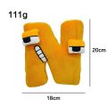 New letters and numbers Lore plush toy character doll Kawaii stuffed animal toy children's gift.