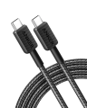 Anker 322 USB-C To USB-C Fast Charging Cable (3ft) With Durable & High-Speed Charging For Phones, Tablets & Others. 