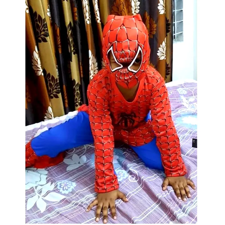 Spiderman%20Dress%20Costume%20For%20Kids%20Baby%20Dress%20-%20Image%202