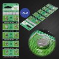 10PCS Watch Battery 1.55V AG1 / 364A / LR621W / SR621SW / CX60 /LR60 Alkaline Button Coin Cell Batteries. 