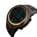 SKMEI 1251 Men Fashionable Outdoor 50m Waterproof Sports Digital Watch with PU Watchband. 