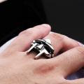 Goth Hip Hop Clasic Mf Doom Rings for Men Gladiator Punk Couple Games Egypt Pharaoh Male Retro Jewelry Party Accessories Gifts. 