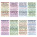 【LuckyBabyFans Store】(NEW)8Pcs English Word Small Talk Bless Saying Kawaii Aesthetic Happy Planner Diary Journal Stationery Scrapbooking Stickers.