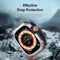 DUX DUCIS Tamo Series Hollow PC + TPU Watch Protective Case For Apple Watch Ultra 2 49mm / Ultra 49mm.