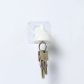 Creative Table Lamp Shape Key Hook Powerful Magnetic force Punch-Free Clothes Hanger Hook Shelf Hook Wall Organizer Hook. 