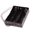 3-Slot 18650 Li-ion Battery Holder Case - with Cable.