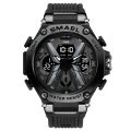 SMAEL Brand 8087 For Men's Digtal Quartz Watches 50m Waterproof Dual Display LED Back Light Watch.