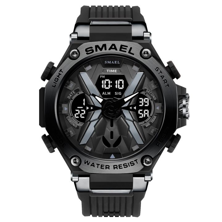 SMAEL%20Brand%208087%20For%20Men's%20Digtal%20Quartz%20Watches%2050m%20Waterproof%20Dual%20Display%20LED%20Back%20Light%20Watch%20-%20Image%207