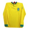 Brazil National Team Football Full Sleeve Jersey For Men (premium) -. 