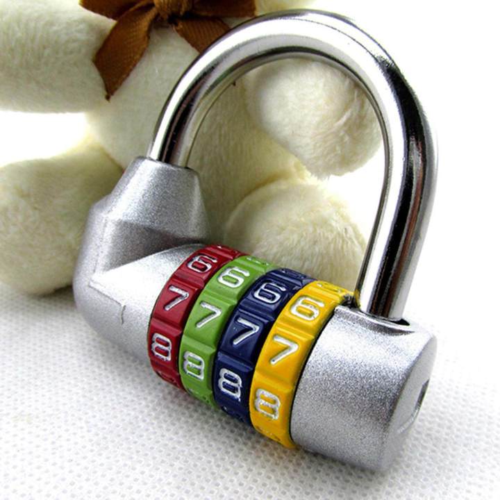4%20Digit%20Combination%20Padlock%20Number%20Lock%20Multifunctional%20Password%20Padlock%20for%20School%20Gym%20Locker%20-%20Image%202