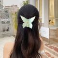 French Retro Butterfly Hair Clips Back Of The Head Hair Claws Sweet Coiled Hairpin Women Lady Girl Headwear Hair Styling Tools.
