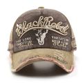 Letters Embroidery Baseball Caps For Women Men Fashion Retro Washed Cotton Snapback Hat Hip Hop Bull Head Print Trucker Dad Hats. 