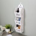 Storage Rack Shelf  3 Layers Wall Hanging Organizer For Bathroom Cosmetics Makeup Storage Rack. 