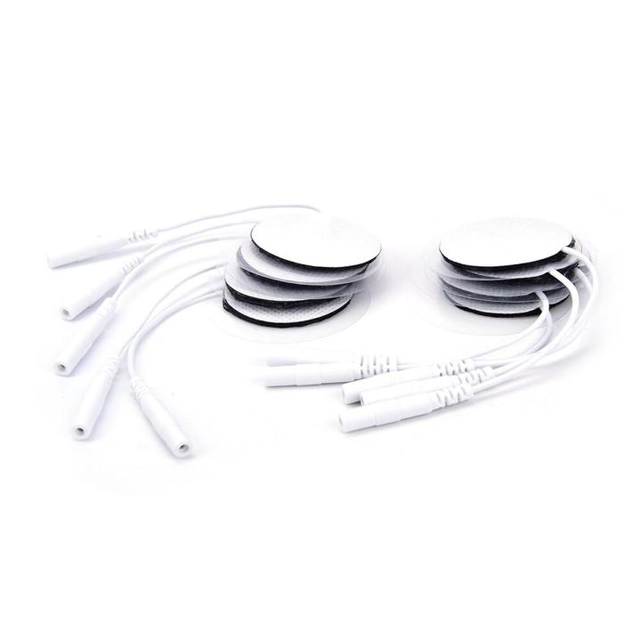 Round Electrode Pads with Cable for Medium Frequency Therapy Electronic ...