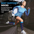 New Compression Stockings Varicose Veins Medical Nursing Blood Circulation Pregnancy Edema Diabetes Knee High Socks 20-30 Mmhg.