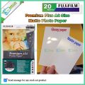 Fujifilm Matte Premium Plus Photo Paper A4 Size   20 Sheets. 