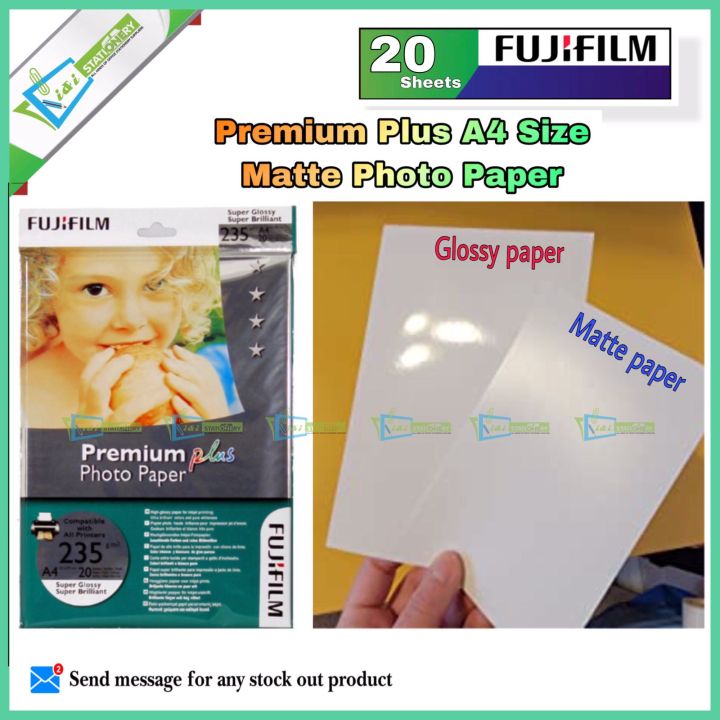 Fujifilm%20Matte%20Premium%20Plus%20Photo%20Paper%20A4%20Size%20%20%2020%20Sheets%20-%20Image%202