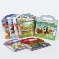 Children Painting Drawing Toys Reusable Coloring Book Magic Water Drawing Book Sensory Early Education Toys for Kids SnowWhite.