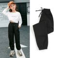 Pants For Girls Solid Color Trousers Girl Spring Autumn Child Pants Casual Style Girl Clothes 6 8 10 12 14.