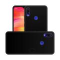 Redmi Note 7 / Note 7 Pro Back Cover Matte Soft Silicon Flexible | Camera Bump Protection All Side Shock Proof Rubberised Back Case Cover for Xiaomi Redmi Note 7 /7 Pro (Black).