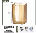 【Hot ticket】 Luxury Tissue Box Wall-Mounted Transparent Tissue Box Table Napkin Holde.