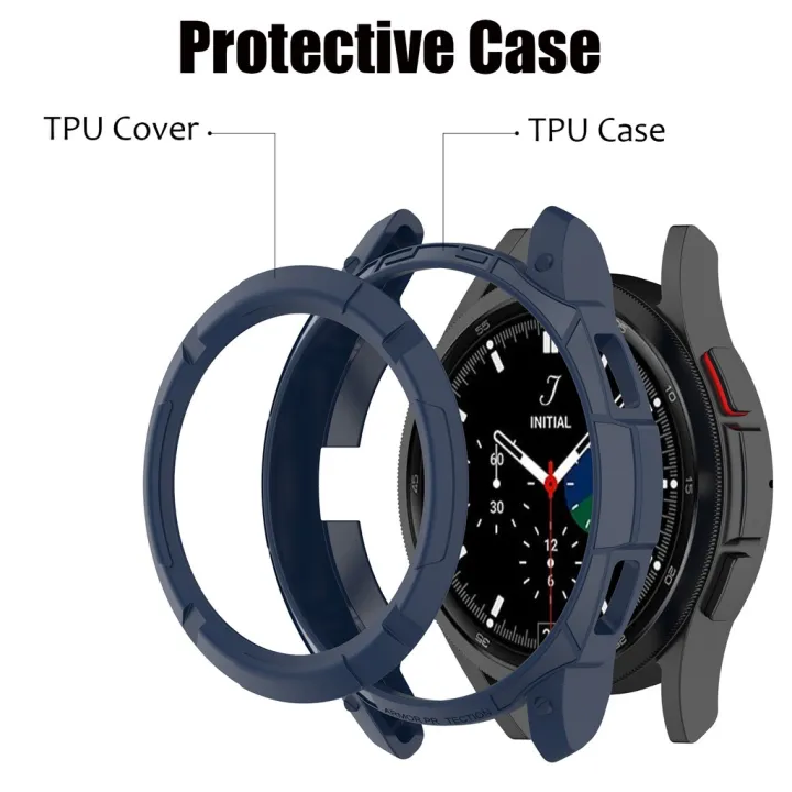 %E3%80%90Good-Love%20Store%E3%80%91(New)%20TPU%20soft%20protective%20case%20for%20Samsung%20Galaxy%20Watch%204%20classic%2046mm%2042mm%20cover%20bumper%20shell%20-%20Image%204