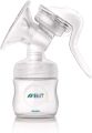 Philips Avent BPA Free Comfort Manual Breast Pump, soft petal shape massage cushions for easy expression Scf330/20.