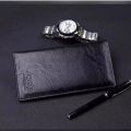 Jeep Long Black High quality Stylish Artificial Leather wallet for men. 