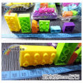 206 Pcs Building Blocks Puzzle Blocks for Kids Bucket to Store the item. 