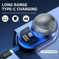 Mini Portable Electric Shave Razor Beard Trimmer Shaver Men's Razor Type-C Charging Pocket Razor High Speed Shaving Machine.