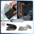 New generation automatic pop-up flip box men's 2024 new genuine pickup card bag with a premium feel wallet. 