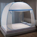 Mongolian yurt mosquito net installation free, foldable 1.5 meter bed sheet, person 1.8 household, double door with bottom but no bottom, Han family home.