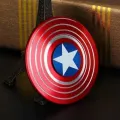 Captain America Shield Hand Spinner Iron Man Fidget Alloy Puzzle Toys. 