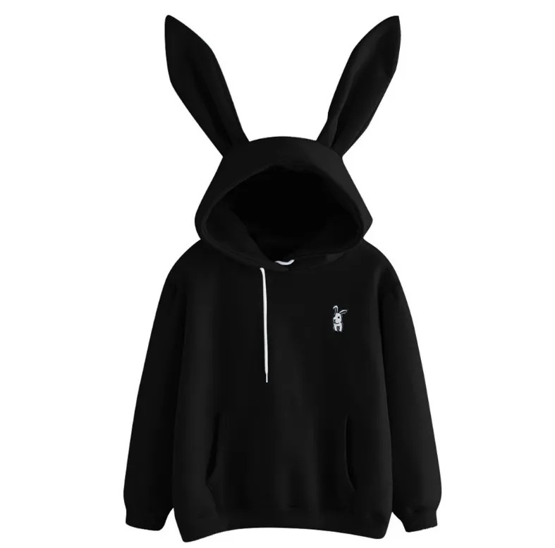 Bunny hoodie for adults best sale