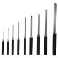 Durable 9-Piece Set-Up Punch Round Punch Pieces Roll Pin Punch Set Tool Bolt Catch Roll Pin Punch Tool Kit. 