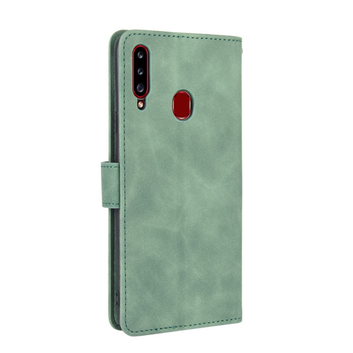 lthmy%20for%20Samsung%20Galaxy%20A20S%20Case%20Solid%20Color%20Leather%20Flip%20Cover%20Wallet%20Card%20Slots%20Casing%20Anti%20Falling%20Protect%20Cellphone%20Shell%20with%20Holder%20-%20Image%204