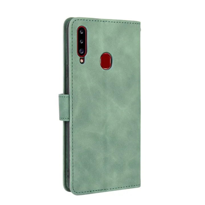 lthmy%20for%20Samsung%20Galaxy%20A20S%20Case%20Solid%20Color%20Leather%20Flip%20Cover%20Wallet%20Card%20Slots%20Casing%20Anti%20Falling%20Protect%20Cellphone%20Shell%20with%20Holder%20-%20Image%204