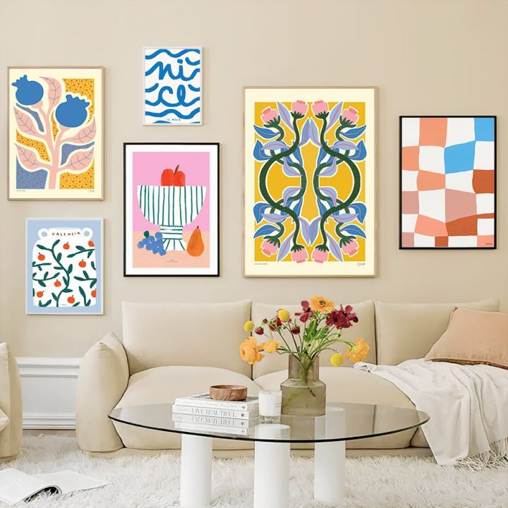 Fantasy%20Flower%20Garden%20Polka%20Dot%20Vase%20Seabird%20Wall%20Art%20Nordic%20PostersCanvas%20Painting%20And%20Prints%20Wall%20Pictures%20Living%20Room%20Decor%20-%20Image%202