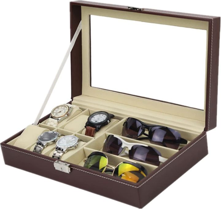 All%20Season%20Dual-Function%20Watch%20and%20Sunglasses%20Display%20Case%20%E2%80%93%20Premium%20PU%20Leather%20Organizer%20for%20Men's%20Accessories%20(6%20Slots%20+%203%20Compartments)%20-%20Image%203