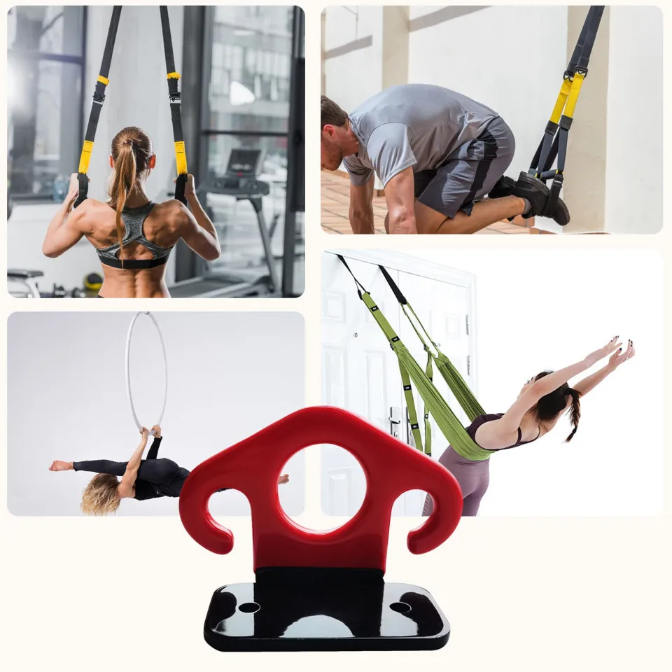 Resistance Band Hook Anchor Gym Core Station Wall Mount Workout