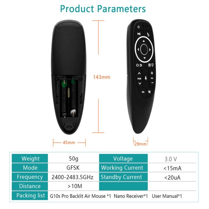 G10S%20Pro%20Voice%20Remote%20Control%20G10%202.4G%20Wireless%20Air%20Mouse%20Gyroscope%20Backlit%20Smart%20TV%20Controller%20For%20Laptop%20PC%20Android%20TV%20Box%20-%20Image%209