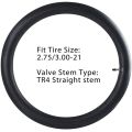 Inner Tube Fit Off Road Motorcycle with 21Inch Tires,TR4 Valve Stem. 